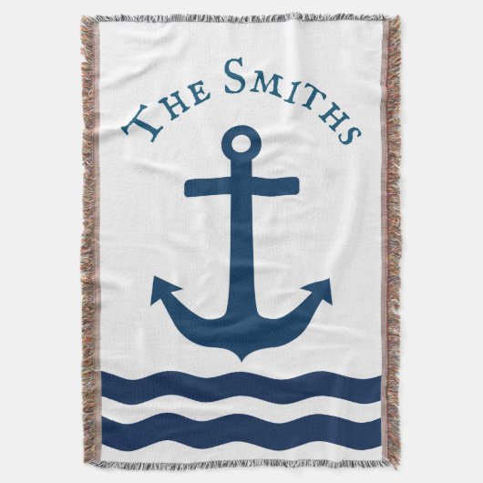 Sleek Anchor Nautical Custom Decke (Vorderseite Vertikal)