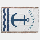 Sleek Anchor Nautical Custom Decke (Vorderseite)