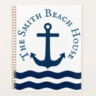 Sleek Anchor Nautical Custom Planer