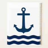 Sleek Anchor Nautical Custom Planer (Rückseite)