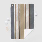 Sleek and Modern Stripe Pattern Golfhandtuch (Insitu)