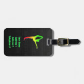 Sleek Ballet Gepäckanhänger (Vorderseite horizontal)