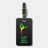 Sleek Ballet Gepäckanhänger (Vorderseite vertikal)