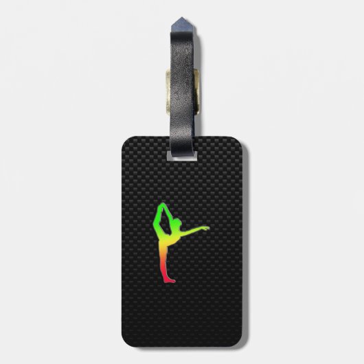 Sleek Ballet Gepäckanhänger (Rückseite vertikal)