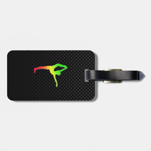 Sleek Ballet Gepäckanhänger (Rückseite horizontal)