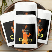 Sleek Black Modern Tech Abschluss Geschenktütchen