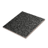 Sleek Black Silver Floor Keramik Tile Fliese (Seite)