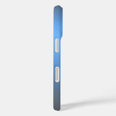Sleek Blue Ombre - iPhone 16 Fall Case-Mate iPhone Hülle (Rückseite / Rechts)