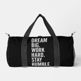 Sleek Bold Typografy Gym Sports Minimalistisch Goa Duffle Bag