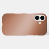 Sleek brawn Ombre - iPhone 16 Fall Case-Mate iPhone Hülle (Rückseite (Horizontal))