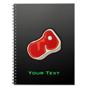 Sleek Butcher's Steak Notizblock