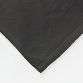 Sleek Camouflage Deep Black Dark Charcoal Tones Mo Fleecedecke (Ecke)