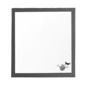 Sleek Cartoon Musiknote Notizblock (Vorderseite)