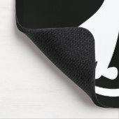 Sleek Cat Design Mousepad (Ecke)