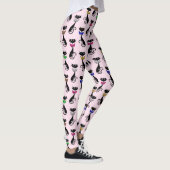 Sleek Cats mit Bow-Krawatte Leggings (Rechts)
