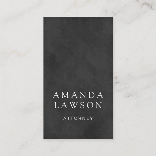 Sleek Chalkboard Texture Termin (Vorderseite)