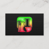 Sleek Chemistry Visitenkarte (Rückseite)