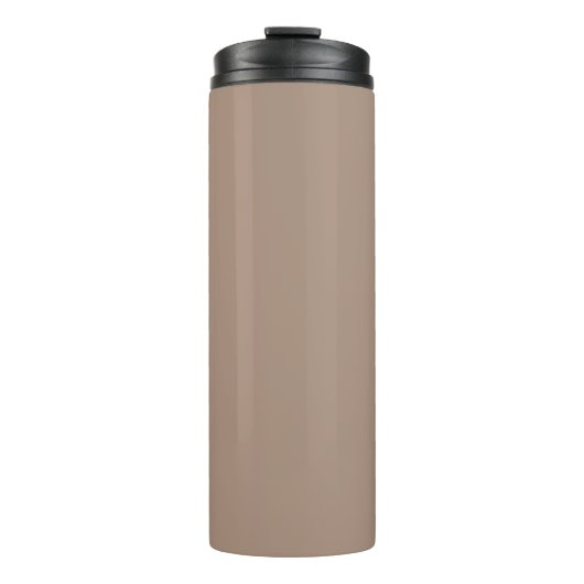 Sleek Cozy Cocoa Thermal Tumbler for Hot Drinks Thermosbecher (Vorderseite)