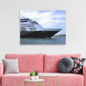 Sleek Cruise Ship Bow Leinwanddruck (Insitu (Wohnzimmer))