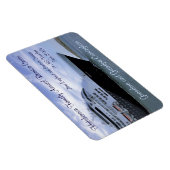 Sleek Cruise Ship Bow Stateroom Door Marker Magnet (Rechte Seite)