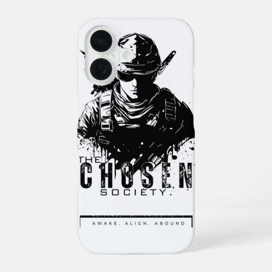 Sleek & Dable Custom iPhone 16 Fall Hülle (Rückseite)