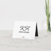 Sleek danke Cards (Rückseite)