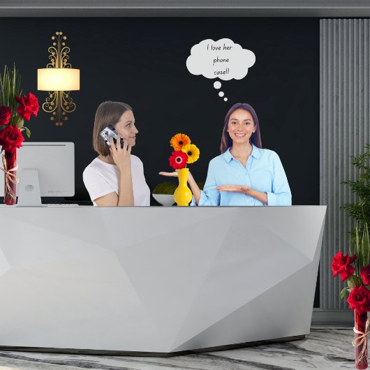 Sleek "Danke, meine glücklichen Sterne" Silver Bla Case-Mate iPhone Hülle