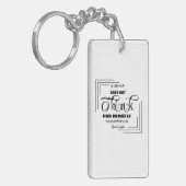 Sleek Design Keyring Schlüsselanhänger (Vorderseite links)