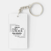 Sleek Design Keyring Schlüsselanhänger (Rückseite)