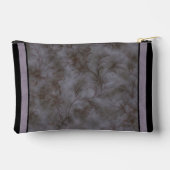 Sleek geräuchert grau, lavender und schwarz zubehörtasche (Rückseite)