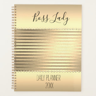 Sleek Gold Boss Lady Planer