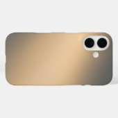 Sleek Golden Ombre - iPhone 16 Fall Case-Mate iPhone Hülle (Rückseite (Horizontal))