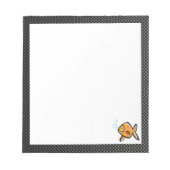 Sleek Goldfish Notizblock (Vorderseite)