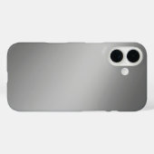 Sleek Gray Ombre - iPhone 16 Fall Case-Mate iPhone Hülle (Rückseite (Horizontal))