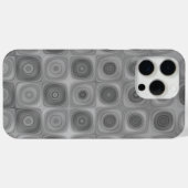 Sleek Gray Swirl Case-Mate iPhone Hülle (Rückseite (Horizontal))