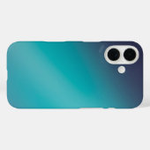 Sleek green Ombre - iPhone 16 Fall Case-Mate iPhone Hülle (Rückseite (Horizontal))