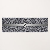 Sleek Leopard Print Yogamatte (Rückseite (Horizontal))