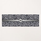 Sleek Leopard Print Yogamatte (Vorderseite (Horizontal))