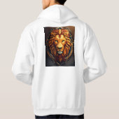 "Sleek Loin Design Jacket: Eine Fusion von Stil un Hoodie (Rückseite)