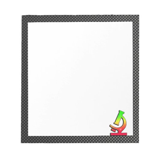 Sleek Microscope Notizblock (Vorderseite)