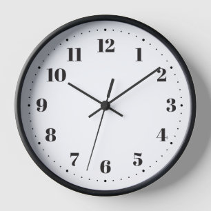 Sleek Minimalistisch Wall Clock ⏰ modern und stilv Uhr