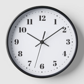 Sleek Minimalistisch Wall Clock ⏰ modern und stilv Uhr