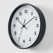 Sleek Minimalistisch Wall Clock ⏰ modern und stilv Uhr (Winkel)