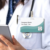 Sleek Modern Company Logos Mitarbeiter Name Abzeic Ausweis