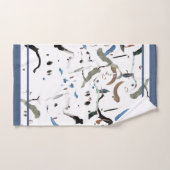 Sleek Modernes Abstraktes HandtuchSet Badhandtuch Set (Handtuch)