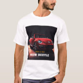 Sleek New Beetle Convertible T-Shirt (Vorderseite)