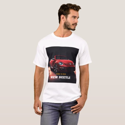 Sleek New Beetle Convertible T-Shirt (Vorne ganz)