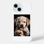 Sleek Protection White iphone15 Case (Rückseite)