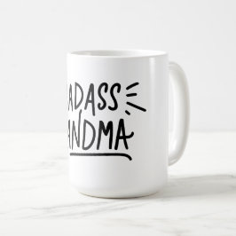 Sleek-Raffinesse: Badass Grandma Kaffeetasse