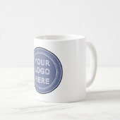 Sleek, raffiniert & Personalisiert Kaffeetasse (VorderseiteRechts)